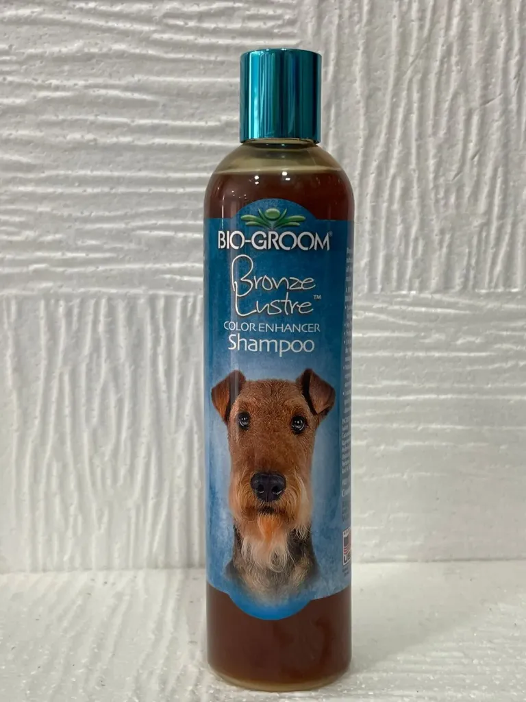 [BIO-GROMM] BIO-GROOM BRONZE LUSTER COLOR 12 OZ SHAMPOO